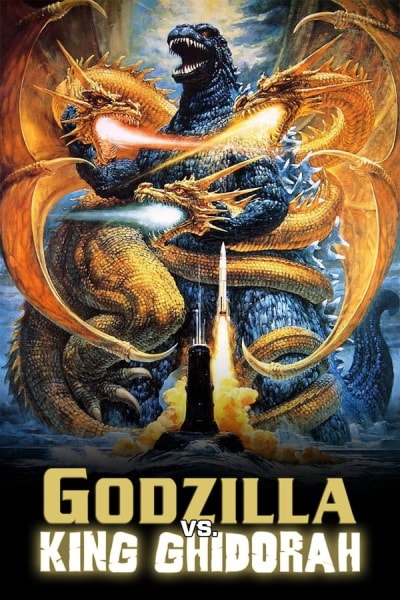 New Godzilla Vs King Ghidorah Poster Art By Larry Quach Godzilla Porn Sex Picture 4132